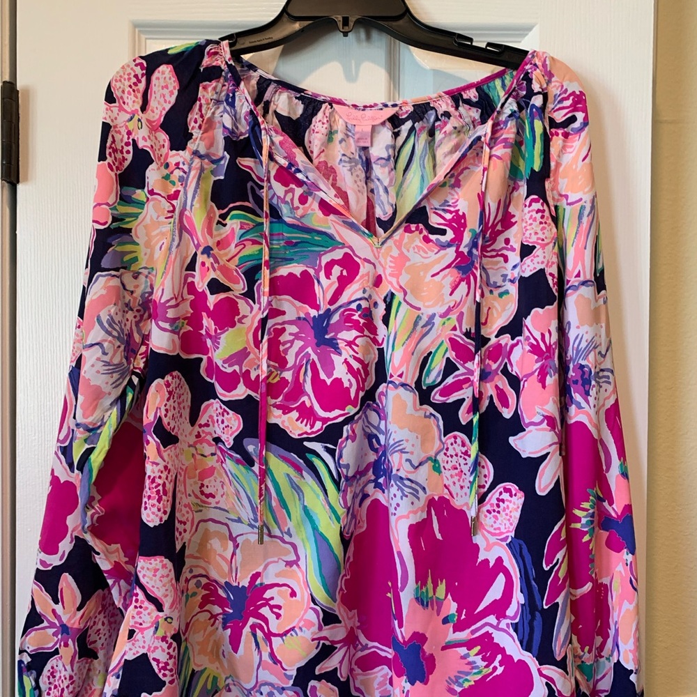 Lilly Pulitzer & Theory tops